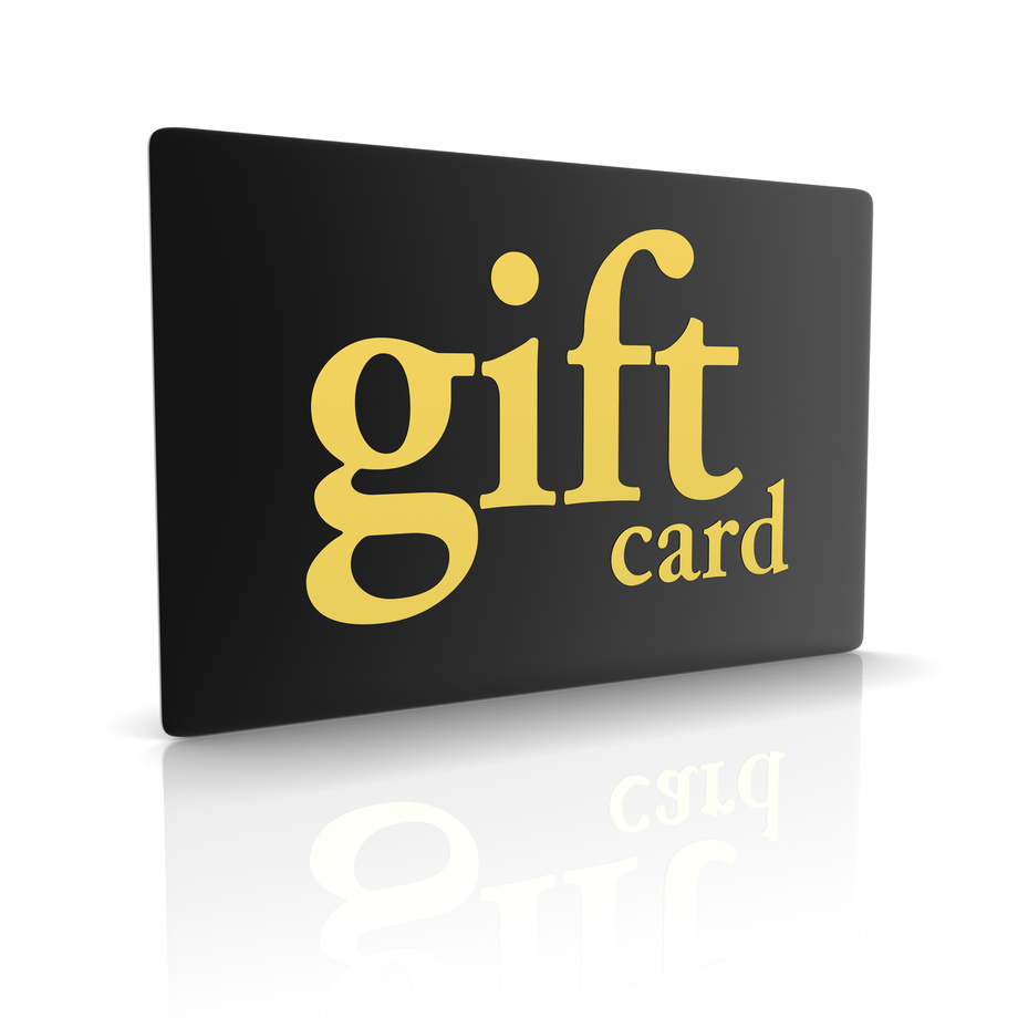 Black and Gold Gift Card